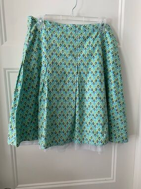Togo Petites , A-line 100% cotton  Skirt with light cotton lining with crinoline